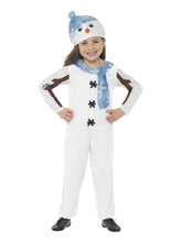 Load image into Gallery viewer, Snowman Toddler Costume