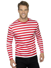Load image into Gallery viewer, Stripy T-Shirt, Red
