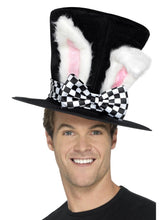 Load image into Gallery viewer, Tea Party March Hare Top Hat Alternative View 1.jpg
