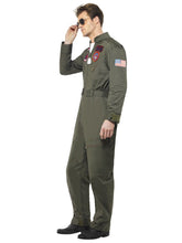 Load image into Gallery viewer, Top Gun Deluxe Male Costume Alternative View 1.jpg
