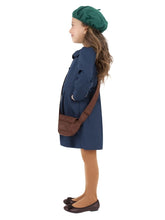 Load image into Gallery viewer, World War II Evacuee Girl Costume Alternative View 1.jpg
