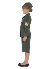 Load image into Gallery viewer, WW2 Army Girl Costume, Childs Alternative View 1.jpg
