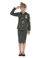 Load image into Gallery viewer, WW2 Army Girl Costume, Childs

