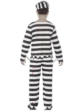 Load image into Gallery viewer, Zombie Convict Costume, Black Alternative View 2.jpg
