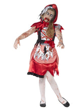 Load image into Gallery viewer, Zombie Miss Hood Costume
