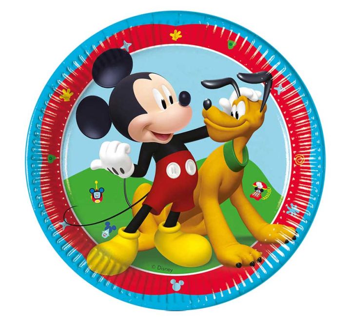 Mickey Mouse Paper Plates (Small)