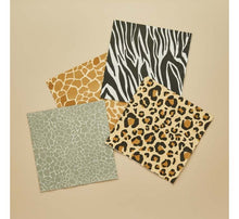 Load image into Gallery viewer, Animal Safari Print Napkins
