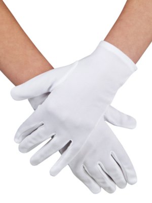 IN-STORE ONLY Mens White Gloves