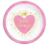 My Little Princess Paper Plates