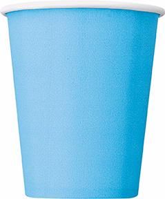 Powder Blue Paper Cups