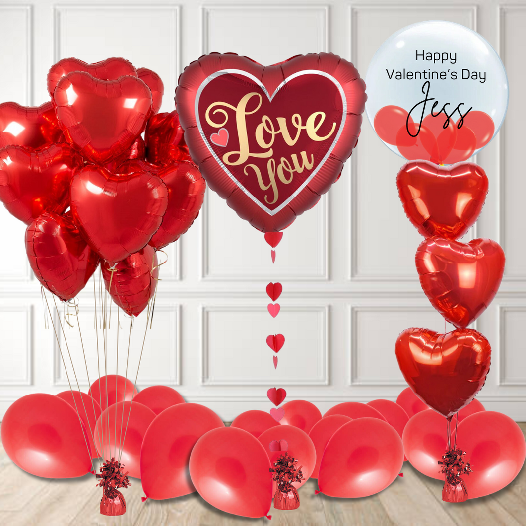 The Ultimate Valentine's Balloon Package