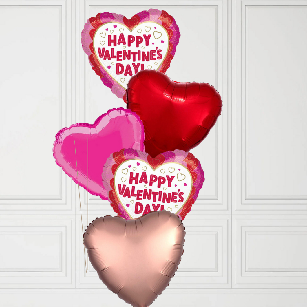 Valentine's Balloon Bouquet