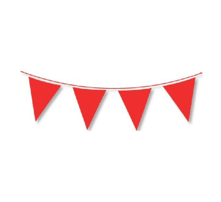 Red Coloured Bunting 10m