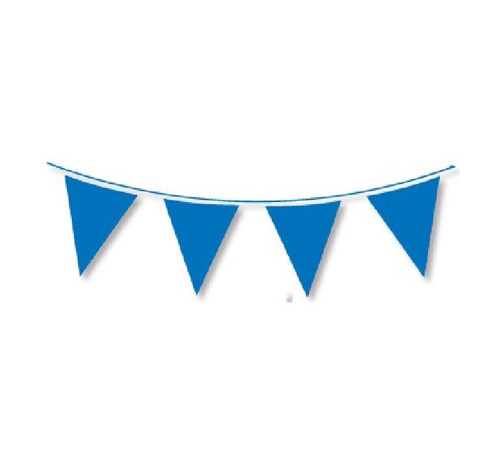 Blue Coloured Bunting 10m