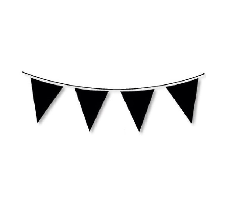 Black Coloured Bunting 10m