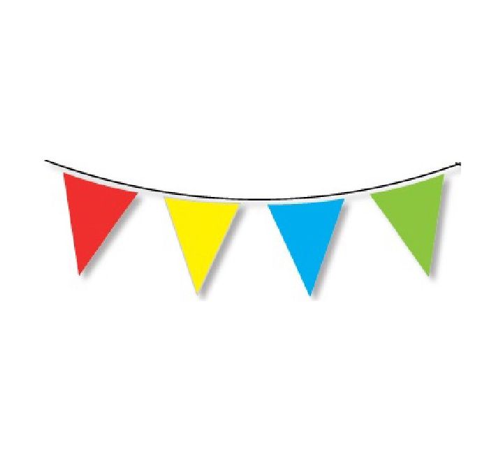 Multi Coloured Bunting 10m