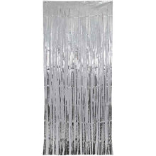 Load image into Gallery viewer, Silver Foil Curtain
