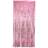 Pink Foil Curtain