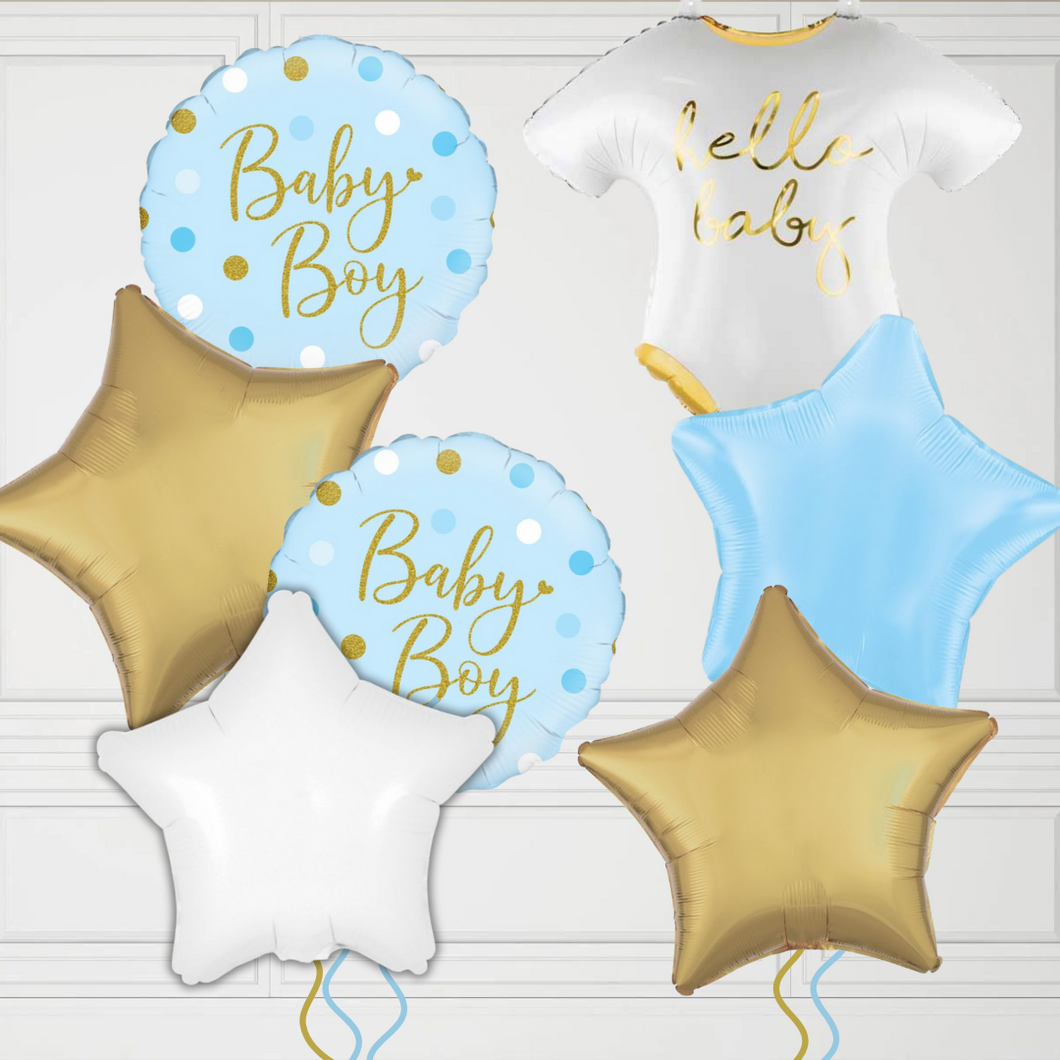 Baby Boy Balloon Bundle