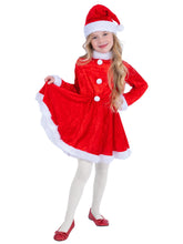 Load image into Gallery viewer, Mini Miss Santa Costume
