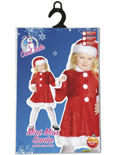 Load image into Gallery viewer, Mini Miss Santa Costume
