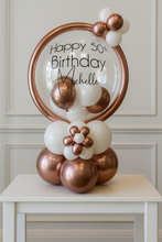 Load image into Gallery viewer, Any Occasion &amp; Colour Personalised Table Top Bubble Arrangement
