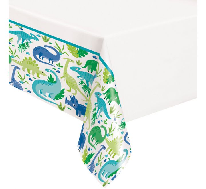 Blue & Green Dinosaur Tablecover