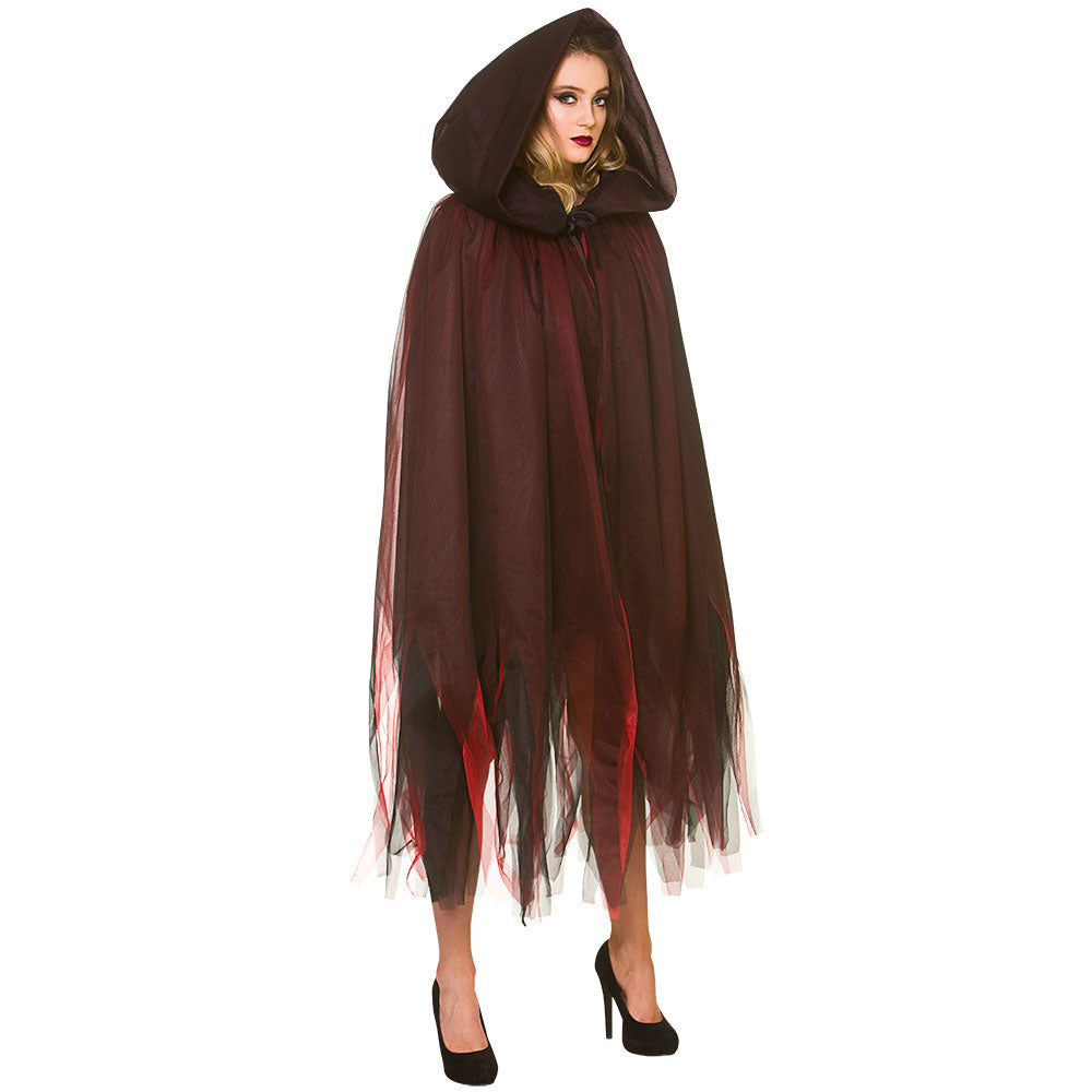IN-STORE ONLY Layered Hooded Cape
