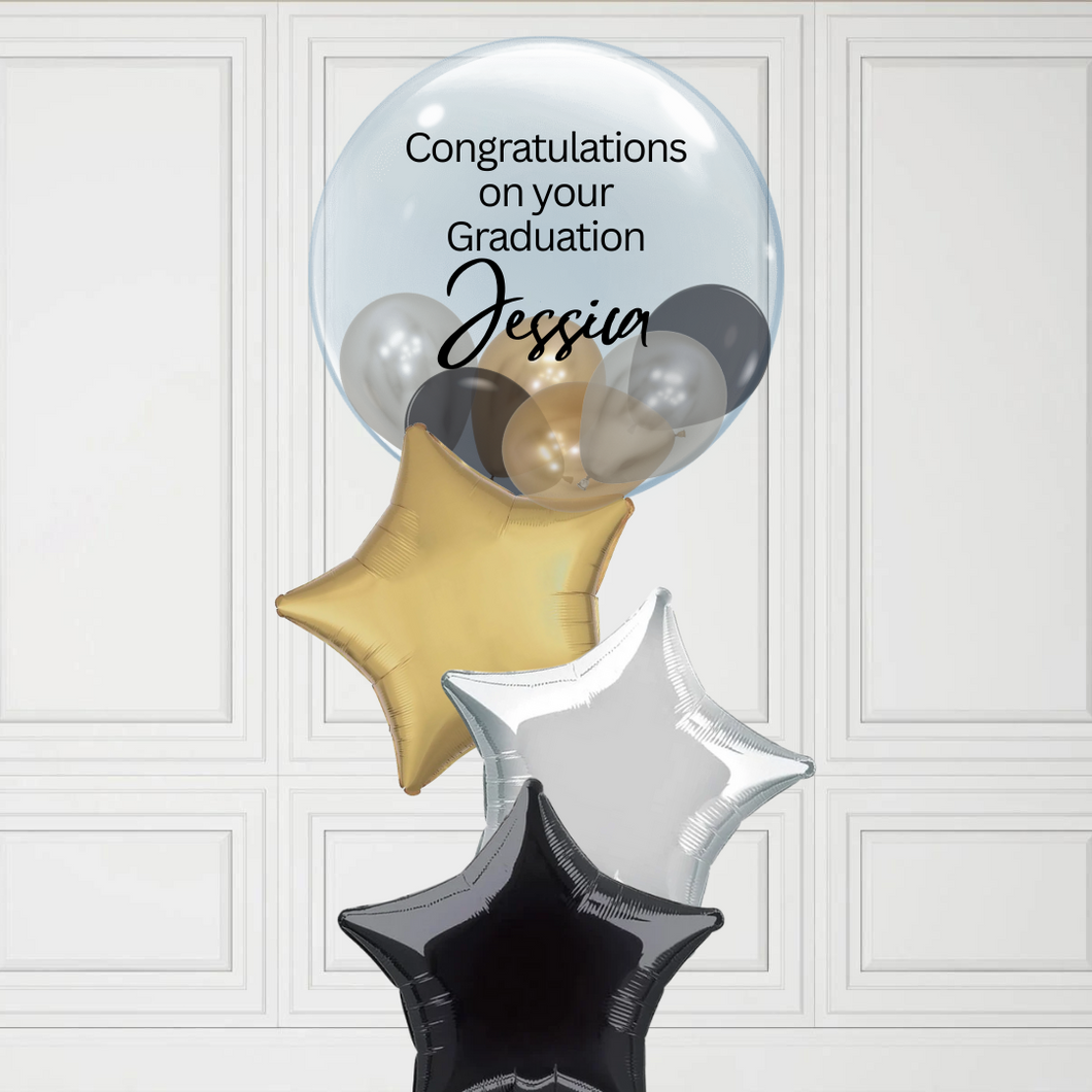 Any Occasion & Colour Personalised Bubble Bouquet