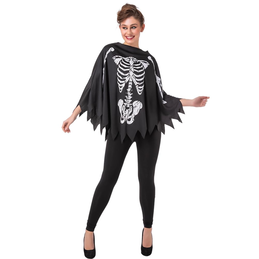 IN-STORE ONLY Skeleton Poncho