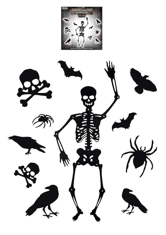 IN-STORE ONLY Hanging Skeleton Decorations