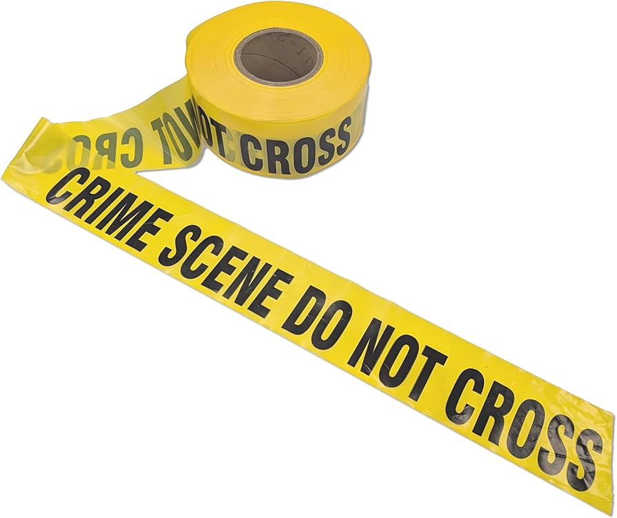 IN-STORE ONLY Crime Scene Tape
