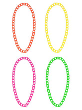 Load image into Gallery viewer, 80&#39;s Neon Chain Necklaces
