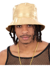 Load image into Gallery viewer, 90&#39;s Gold Bucket Hat
