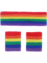 Load image into Gallery viewer, Rainbow Sweatbands
