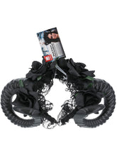 Load image into Gallery viewer, Black Demon Floral Headband
