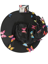 Load image into Gallery viewer, Butterfly Witch Hat
