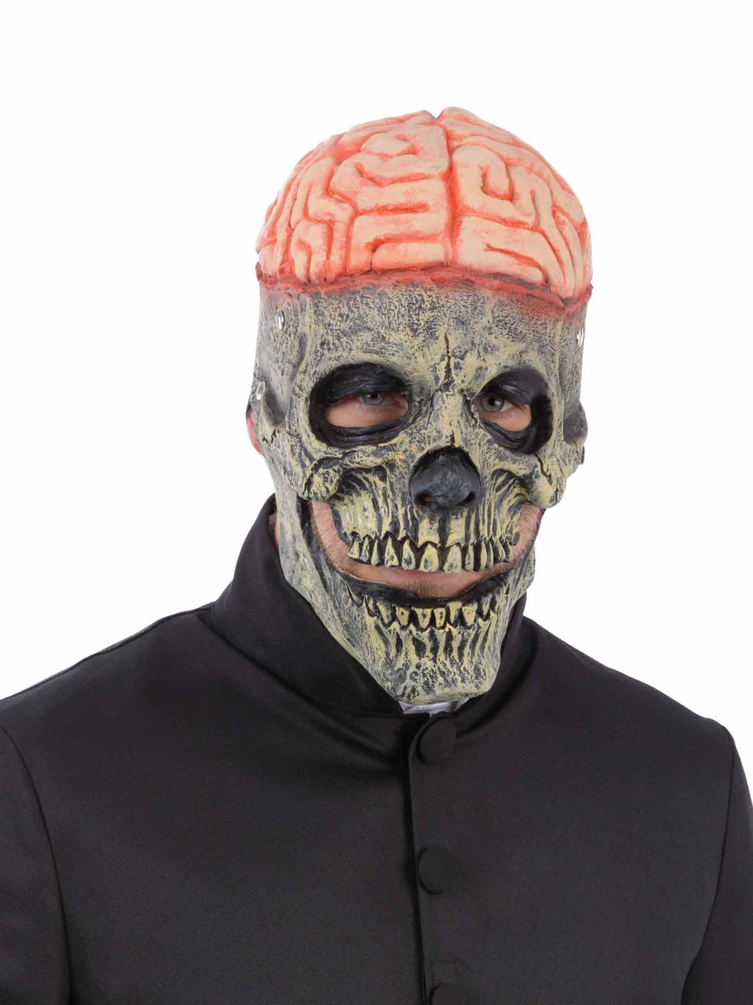 Exposed Brain Skull Mask