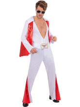 Load image into Gallery viewer, Elvis White Jumpsuit
