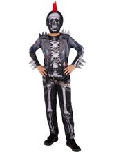 Load image into Gallery viewer, Punk Skeleton Costume
