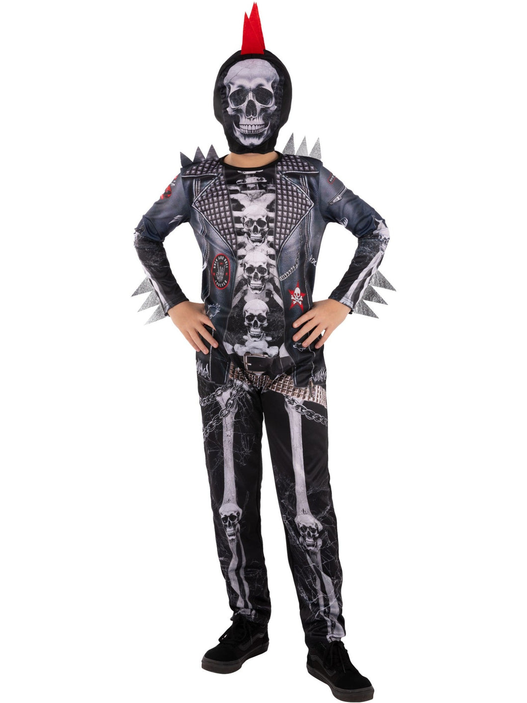 Punk Skeleton Costume