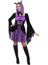 Load image into Gallery viewer, Vampiress Bat Cosplay Costume
