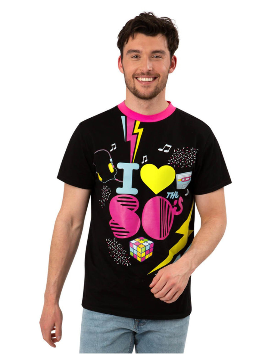 Unisex 80's Printed T-Shirt