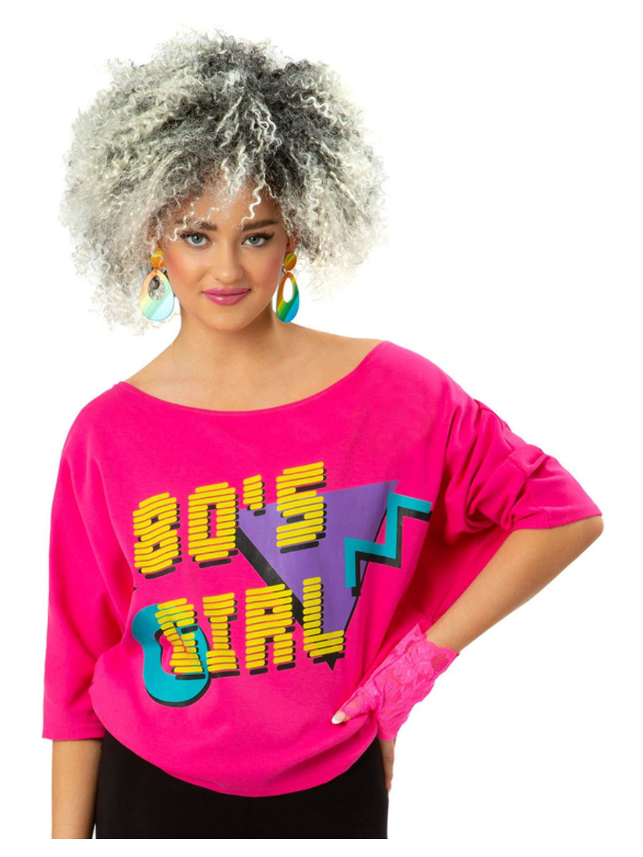 Ladies 80's Printed T-Shirt