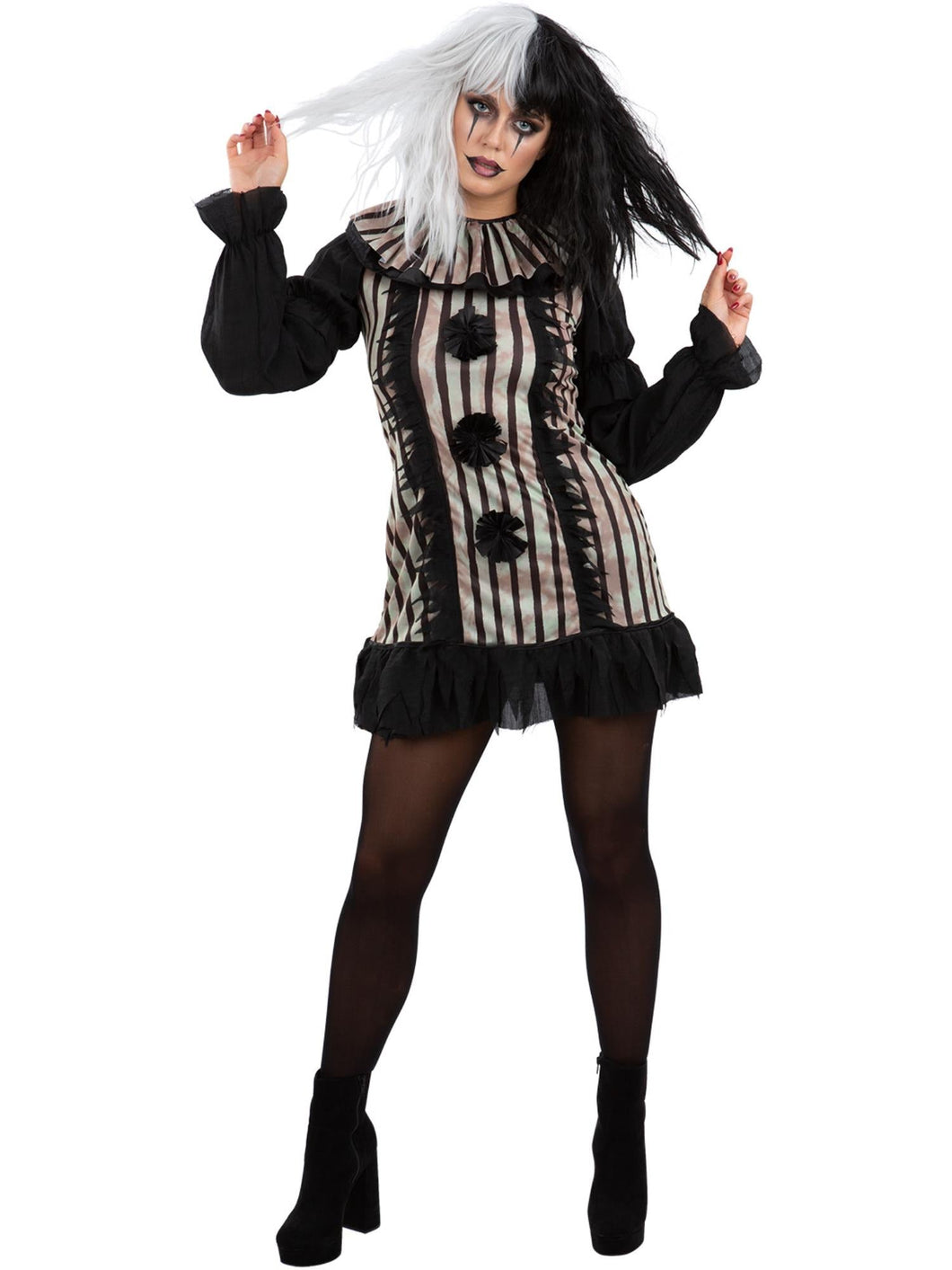 Dark Vintage Clown Costume