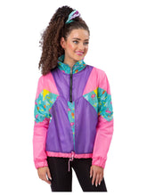 Load image into Gallery viewer, Ladies 80&#39;s Windbreaker
