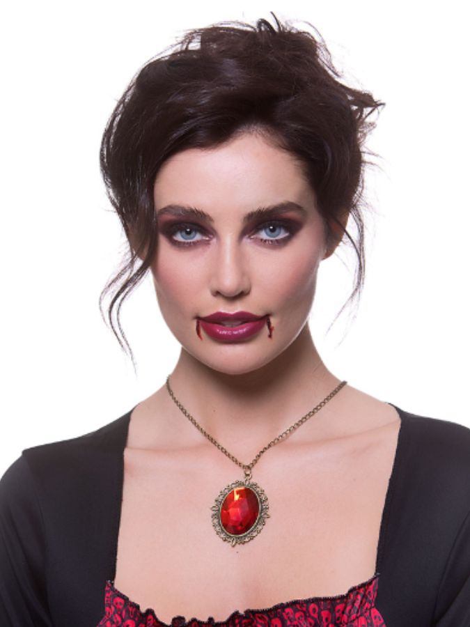 IN-STORE ONLY Gothic Ruby Necklace