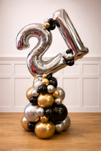 Load image into Gallery viewer, Any Age &amp; Colour Organic Number Arrangement
