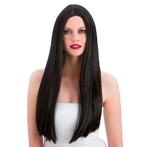 IN-STORE ONLY Classic Long Black Wig