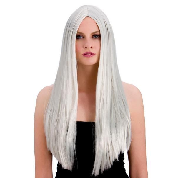 IN-STORE ONLY Classic Long White Wig